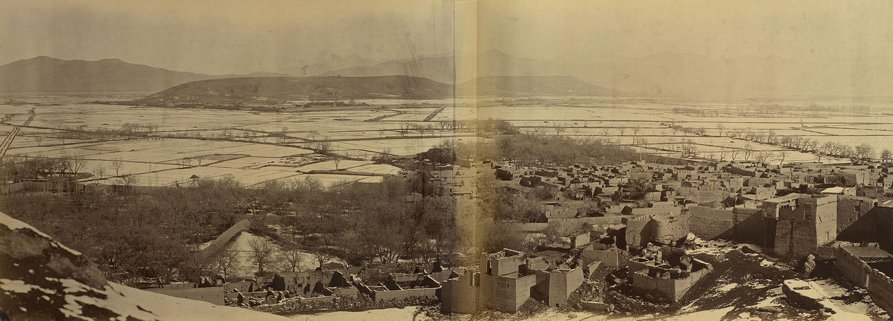 Sherpur Cantonments from Asnai Hill Sherpur Cantonments from Asnai Hill
