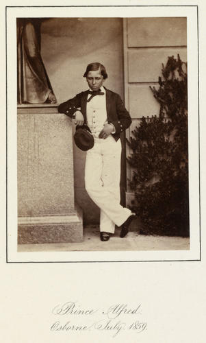 Prince Alfred, later Duke of Saxe-Coburg and Gotha (1844-1900) Prince Alfred, later Duke of Saxe-Coburg and Gotha (1844-1900)