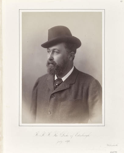 Alfred, Duke of Edinburgh, 1893 [in Portraits of Royal Children Vol. 41	1893-1894]