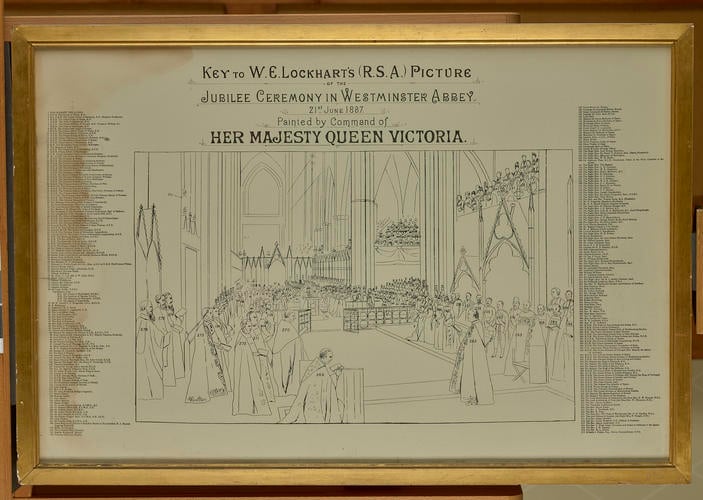 Queen Victoria's Golden Jubilee Service, Westminster Abbey, 21 June 1887