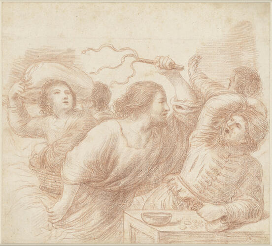 Christ driving the Moneylenders from the Temple