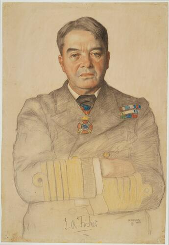 Admiral of the Fleet John Fisher, 1st Baron Fisher, OM (1841-1920) Admiral of the Fleet John Fisher, 1st Baron Fisher, OM (1841-1920)