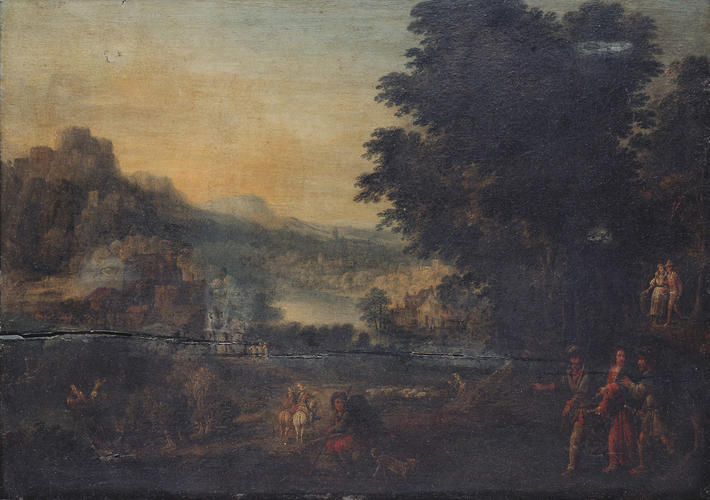 Landscape with the Walk to Emmaus