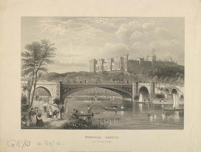 Windsor Castle from Victoria Bridge