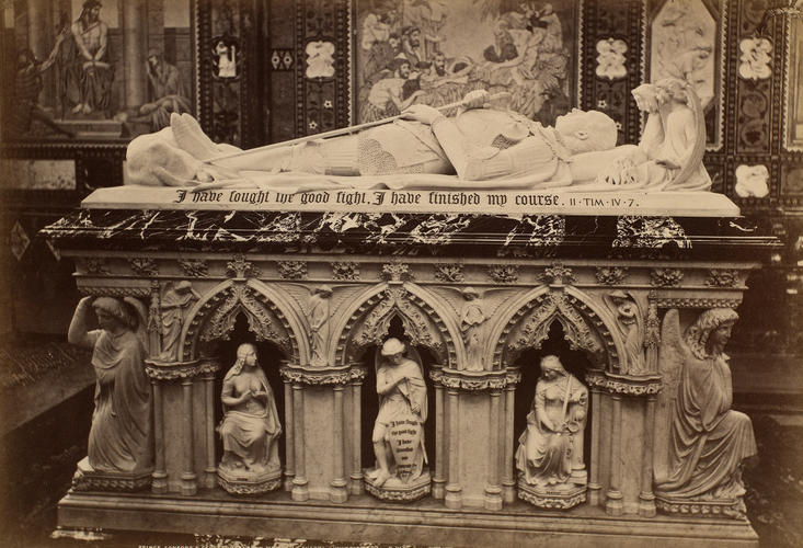 Prince Consort's cenotaph in the Albert Memorial Chapel, Windsor Castle