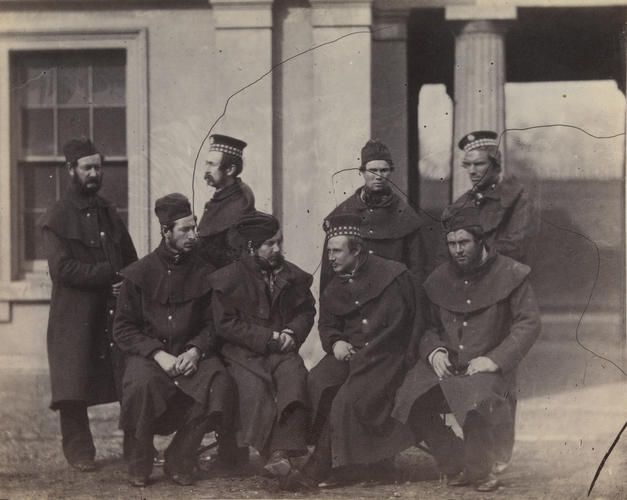 Men of the Scots Fusilier Guards wounded in the Crimea