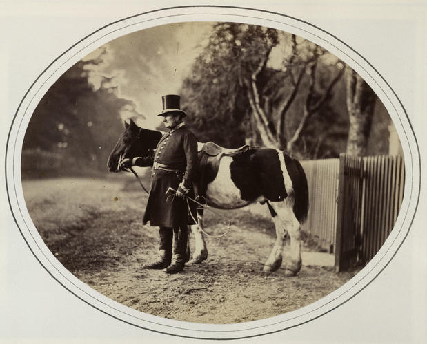 James Turner, Head Keeper at Windsor with Pony James Turner, Head Keeper at Windsor with Pony