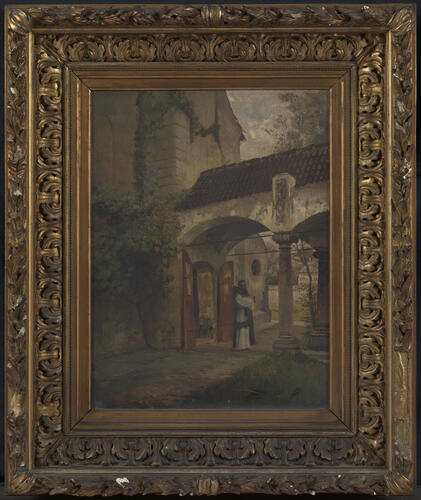 View of a Cistercian Monastery