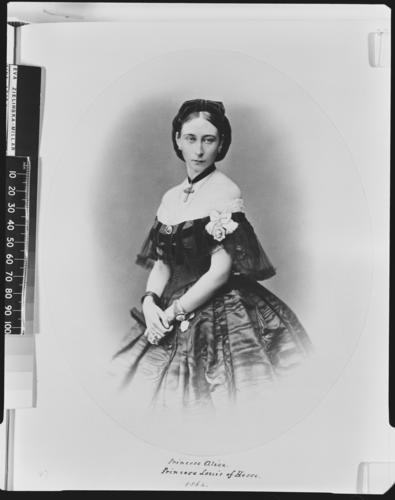 Alice, Princess Louis of Hesse, 1864 [Photographic Portraits Vol. 4/62 1861-1876]
