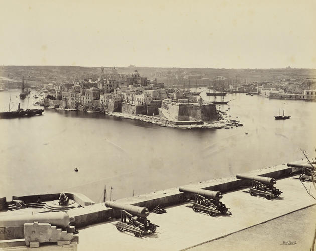 View from Upper Barracca, Malta [Valletta]