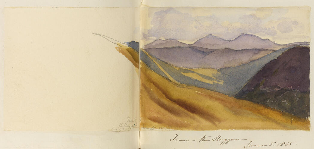Master: SKETCHES FROM NATURE V. R. 1862 TO 1866
Item: From the Sluggan