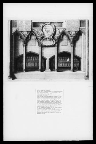 Tombs of Sebba and of Ethelred at St Paul's Cathedral Tombs of Sebba and of Ethelred at St Paul's Cathedral
