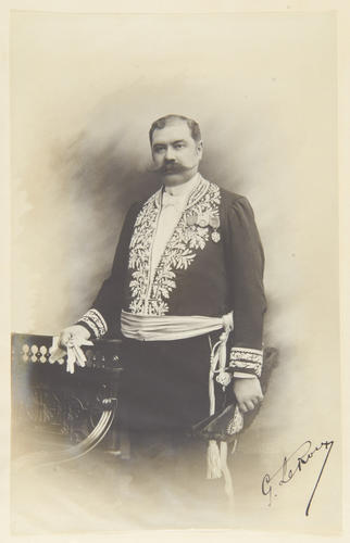 Monsieur G. Le Roux c. 1896. [Album: Photographic Portraits, vol. 7/65 1892-1898]