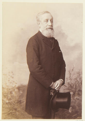 Mr. Hurt, Bayonne 1889. [Album: Photographic Portraits vol. 6/64 1888-1893]