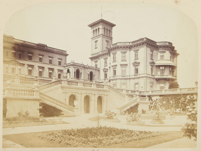 Osborne House, the terrace