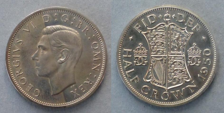 George VI Proof halfcrown George VI Proof halfcrown
