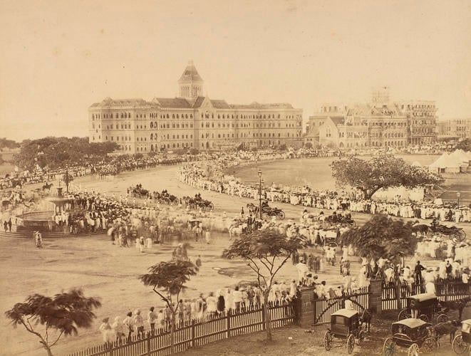 Arrival of the Prince of Wales at Bombay, India
