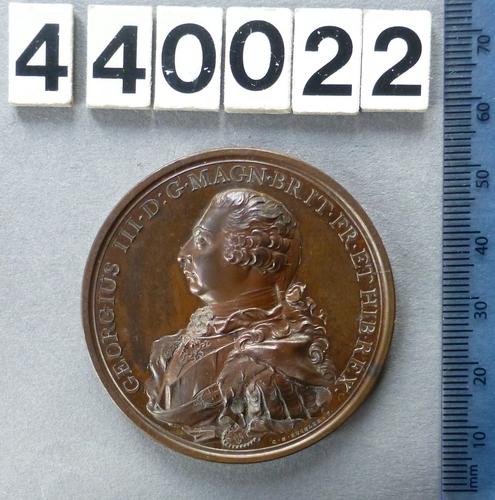Medal commemorating the Preservation of King George III from Assassination Medal commemorating the Preservation of King George III from Assassination