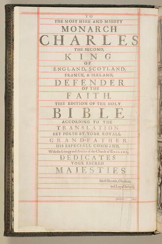 The Holy Bible : containing the bookes of the Old & New Testament The Holy Bible : containing the bookes of the Old & New Testament
