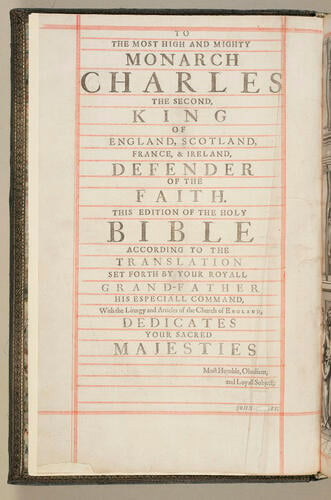 The Holy Bible : containing the bookes of the Old & New Testament