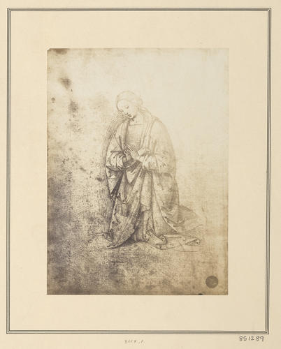 The Virgin kneeling in prayer