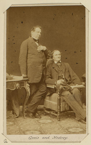 Johann Nestroy (1801-62) and Alois Grois (1809-74) Johann Nestroy (1801-62) and Alois Grois (1809-74)