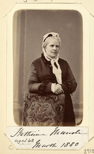 Katherine Maude, aged 68, March 1880. [Royal Household Portraits. Volume 55. ]