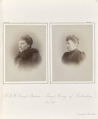 Beatrice, Princess Henry of Battenberg, 1893 [in Portraits of Royal Children Vol. 41 1893-1894]