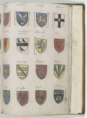 Dethick (Sir Gilbert) register of the Order of the Garter