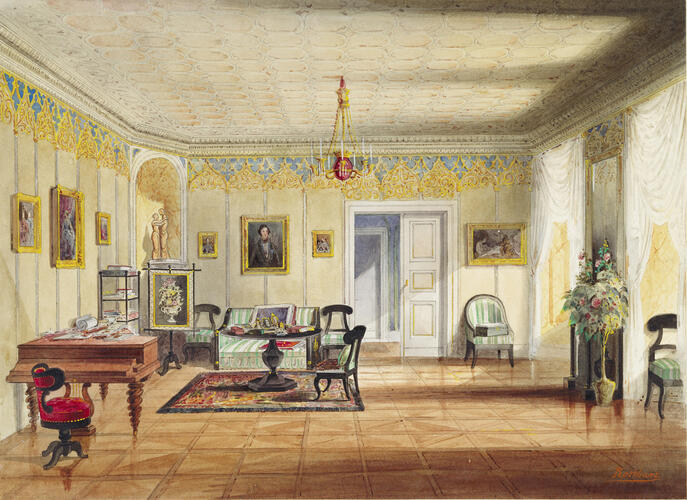 The Rosenau: the Queen's sitting-room