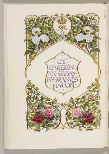Of gardens : an essay / by Francis Bacon Of gardens : an essay / by Francis Bacon