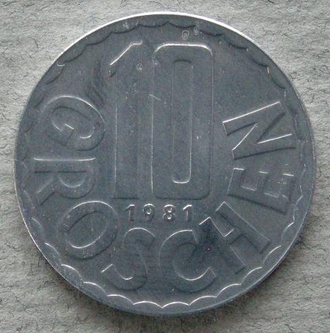Austria. Proof 10 groschen Austria. Proof 10 groschen