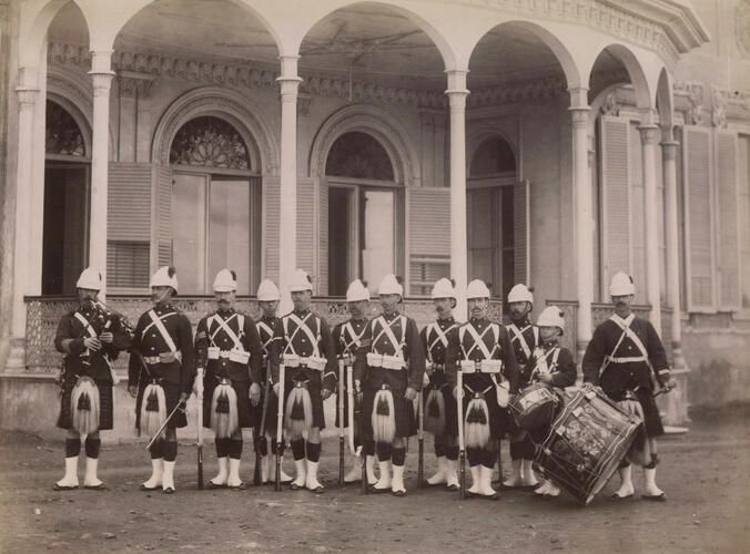 Soldiers from the 42nd (The Royal Highland) Regiment of Foot who served in the Anglo-Egyptian War