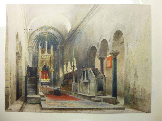 Rome: interior of S. Maria in Cosmedin Rome: interior of S. Maria in Cosmedin