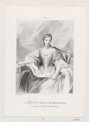 Bourbon (Charlotte de Hesse Rheinfels-Rotenburg, Princesse de Conde, duchesse de)