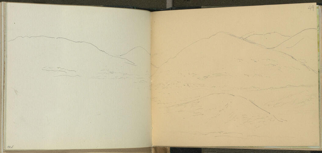 Master: SKETCHES FROM NATURE V. R. 1855 TO 1860
Item: Highland landscape