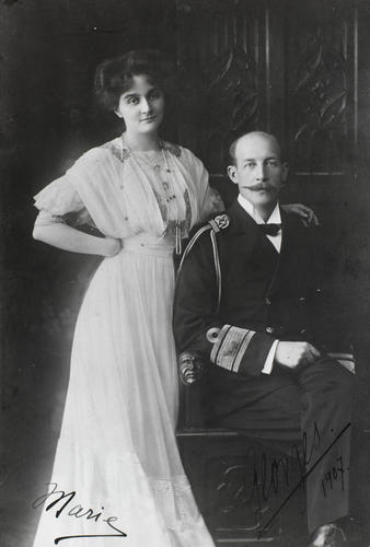 Prince George of Greece and Denmark and Princess Marie Bonaparte