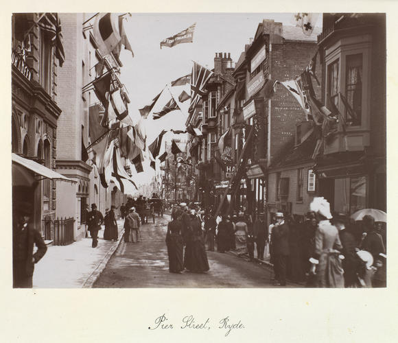 Pier Street, Ryde, Isle of Wight, 28 July 1887