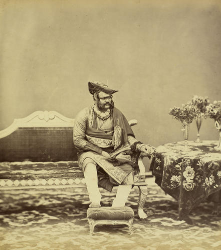 H. H. Maharajah Jayaji Rao, Scindia of Gwalior, G. C. S. I. (1835-86): Prince of Wales Tour of India 1875-6 (vol. 4) H. H. Maharajah Jayaji Rao, Scindia of Gwalior, G. C. S. I. (1835-86): Prince of Wales Tour of India 1875-6 (vol. 4)