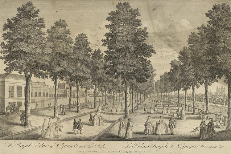 The Royal Palace of St James's next the park The Royal Palace of St James's next the park