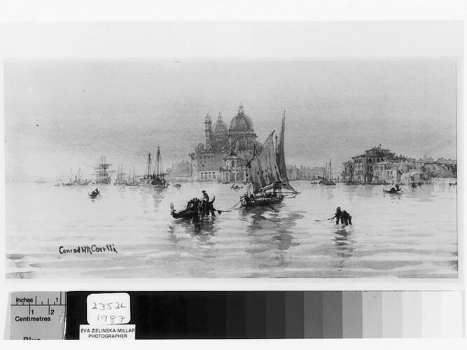 Venice, from the island of S. Giorgio, at sunset