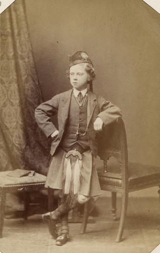 Victor Churchill, son of Lord and Lady Churchill. [Photographs, English Portraits. Volume 70. ]