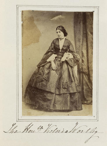Miss Victoria Stuart-Wortley, later Victoria, Lady Welby (1837-1912) Miss Victoria Stuart-Wortley, later Victoria, Lady Welby (1837-1912)