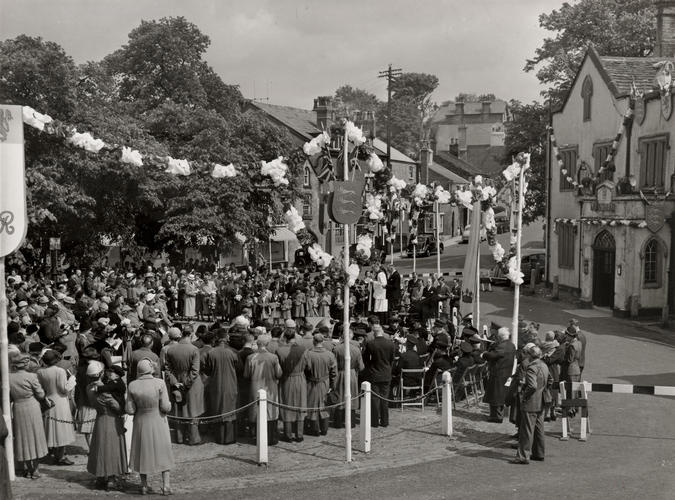 Coronation Open-Air Service in Cheshire, 1953