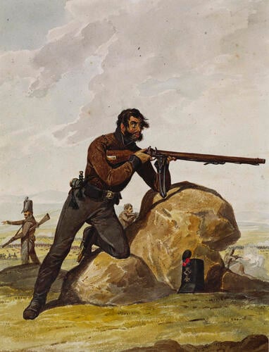 Portuguese Army. 4th Cacadores, 1812