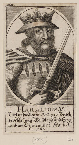 Master: [Kings of Denmark]
Item: HARALDUS V