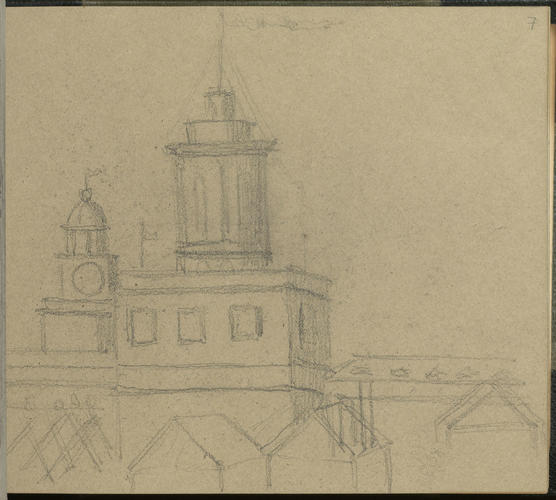 Master: SKETCHES FROM NATURE V. R. 1855 TO 1860
Item: A view of two towers Master: SKETCHES FROM NATURE V. R. 1855 TO 1860
Item: A view of two towers