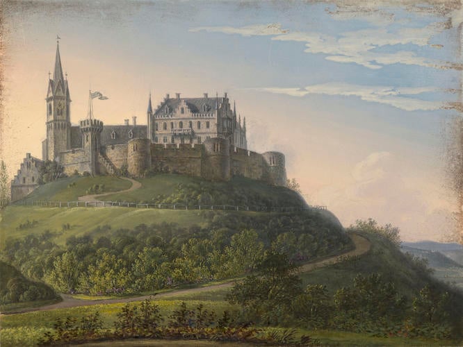 Schloss Callenberg from the south