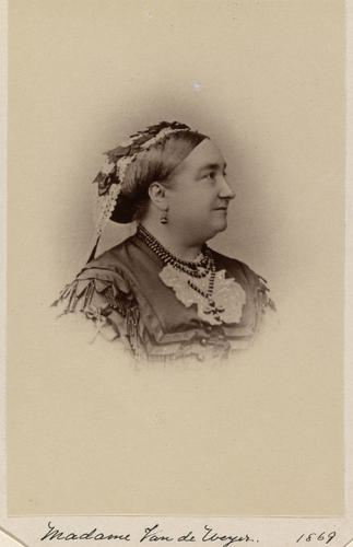 Madame Van de Weyer. [Photographs, English Portraits. Volume 70. ]