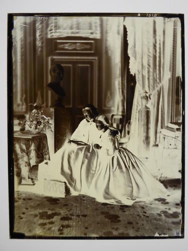 Queen Victoria (1819-1901) and Princess Louise (1848-1939), Windsor Castle Queen Victoria (1819-1901) and Princess Louise (1848-1939), Windsor Castle